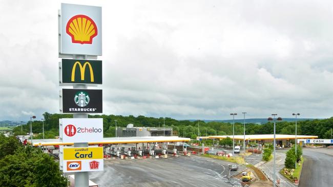 shell grootste tankstaion ter wereld in berchem